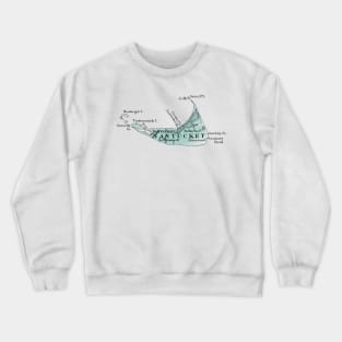 1875 Nantucket Island Crewneck Sweatshirt